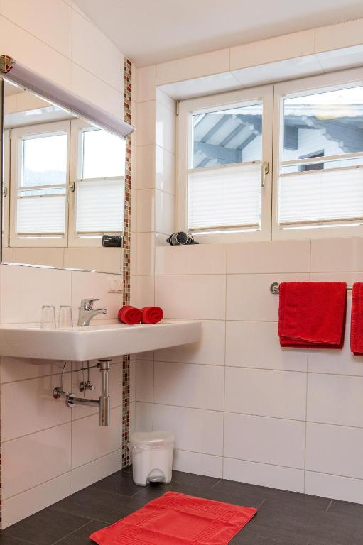 Koupelna v ubytování Ferienhaus Elisabeth