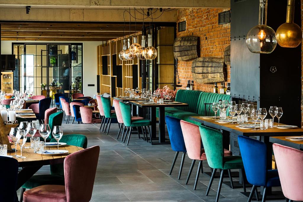Restaurace v ubytování Chateau Copsa Complex