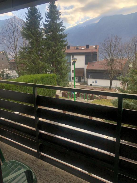 Balkón nebo terasa v ubytování Retro apartments Kaninska vas