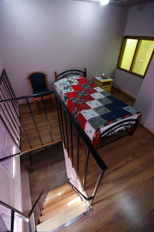 Postel nebo postele na pokoji v ubytování Araks Hotel Complex