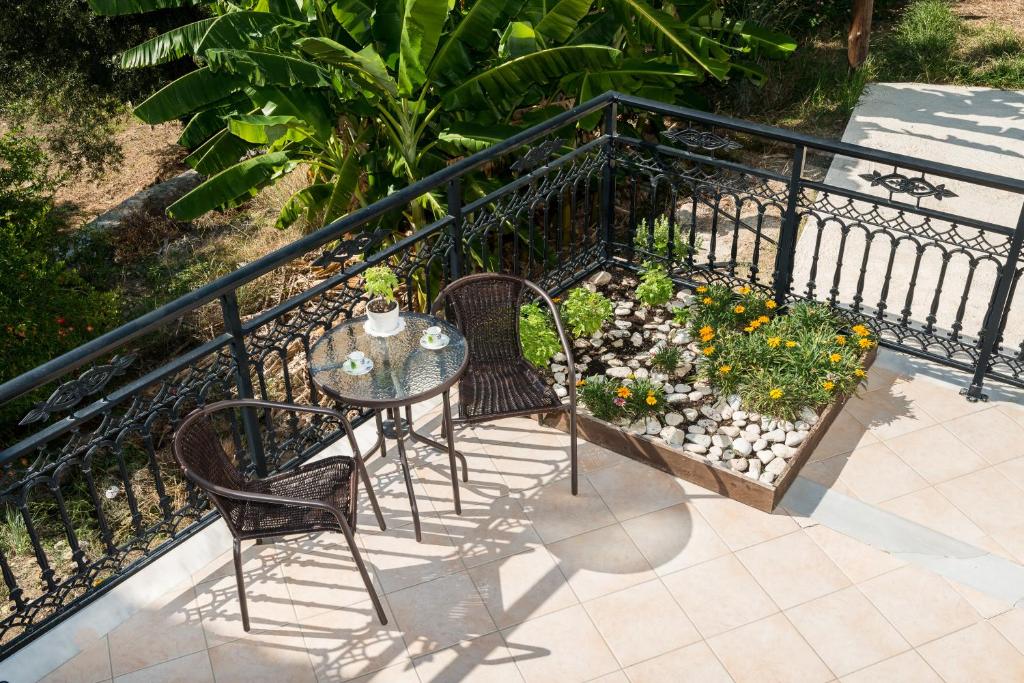 Balkón nebo terasa v ubytování Bratis Apartments