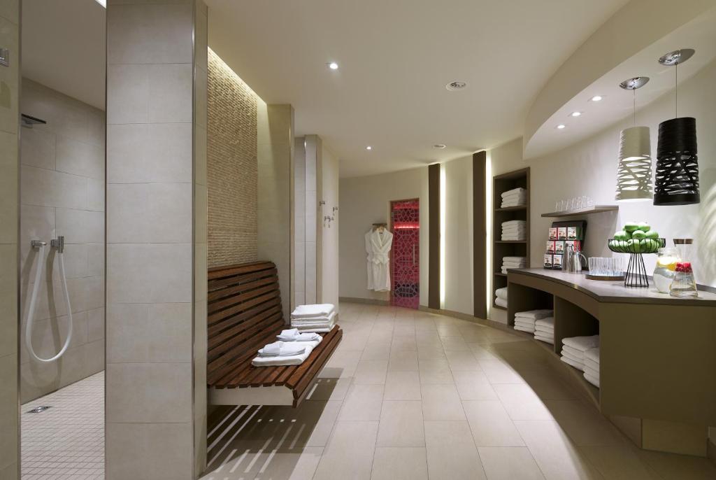 Koupelna v ubytování Classik Hotel Alexander Plaza