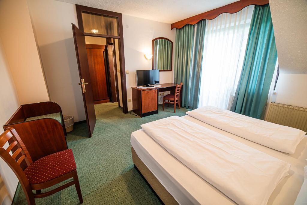 TV a/nebo společenská místnost v ubytování Guesthouse Leski Dvor