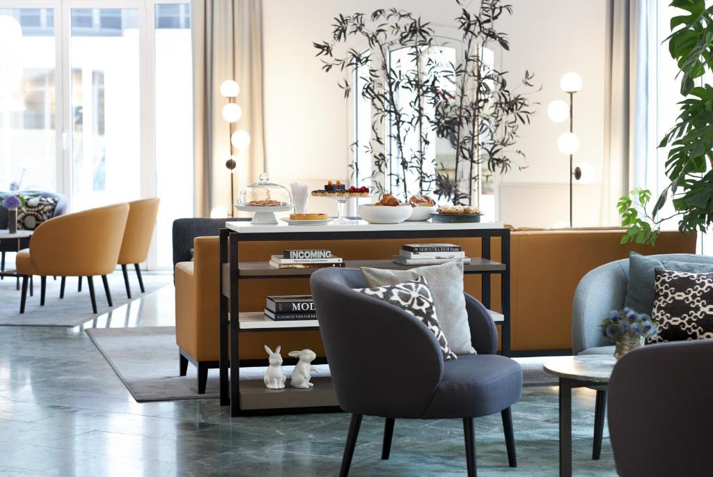 Posezení v ubytování Classik Hotel Alexander Plaza
