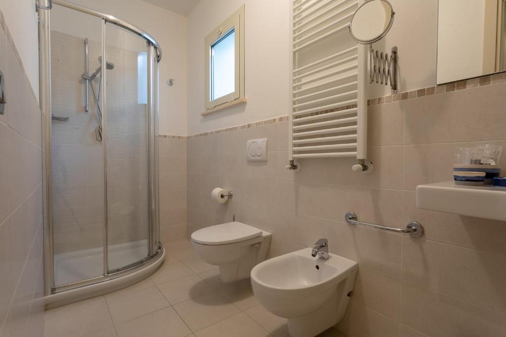 Koupelna v ubytování Gimmi Hotel