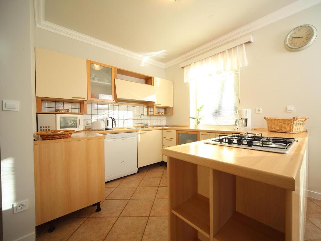 Kuchyň nebo kuchyňský kout v ubytování Vila Edelweiss Rooms&App Kranjska Gora