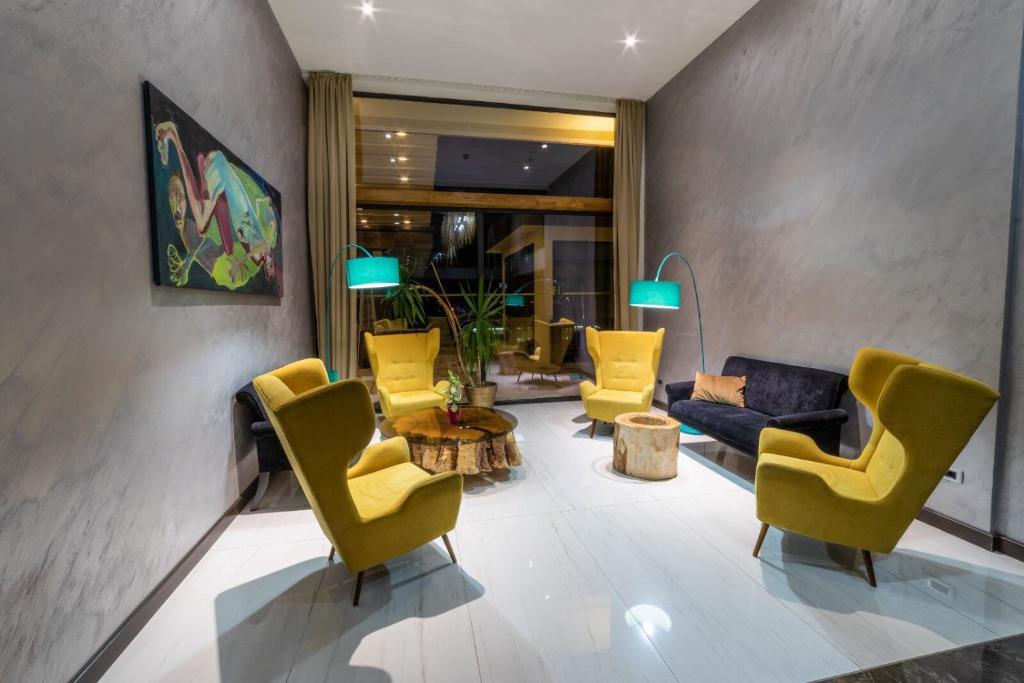 Posezení v ubytování Hotel Berane