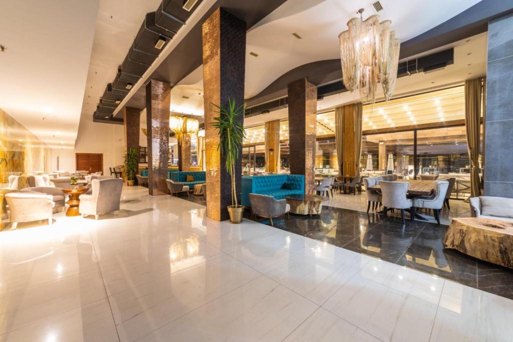 Posezení v ubytování Hotel Berane