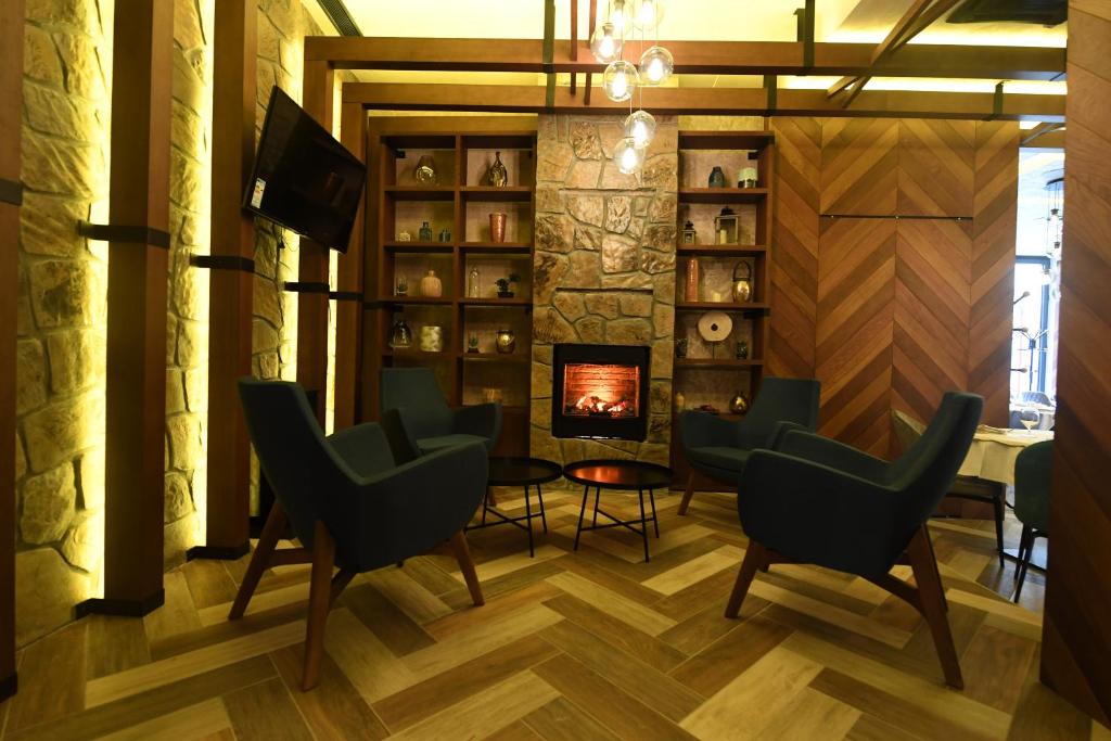 Posezení v ubytování Hammeum Hotel