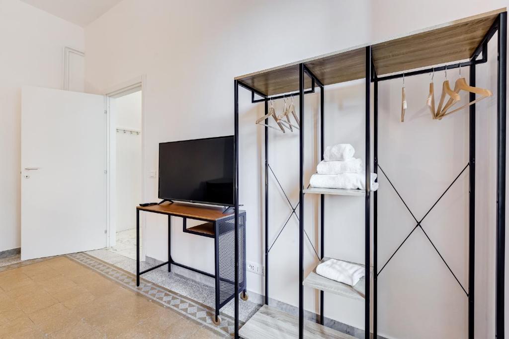 Telewizja i/lub zestaw kina domowego w obiekcie BDC - Termini Sun Apartment