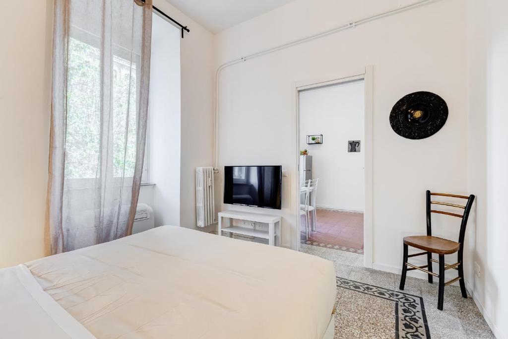 Telewizja i/lub zestaw kina domowego w obiekcie BDC - Termini Sun Apartment