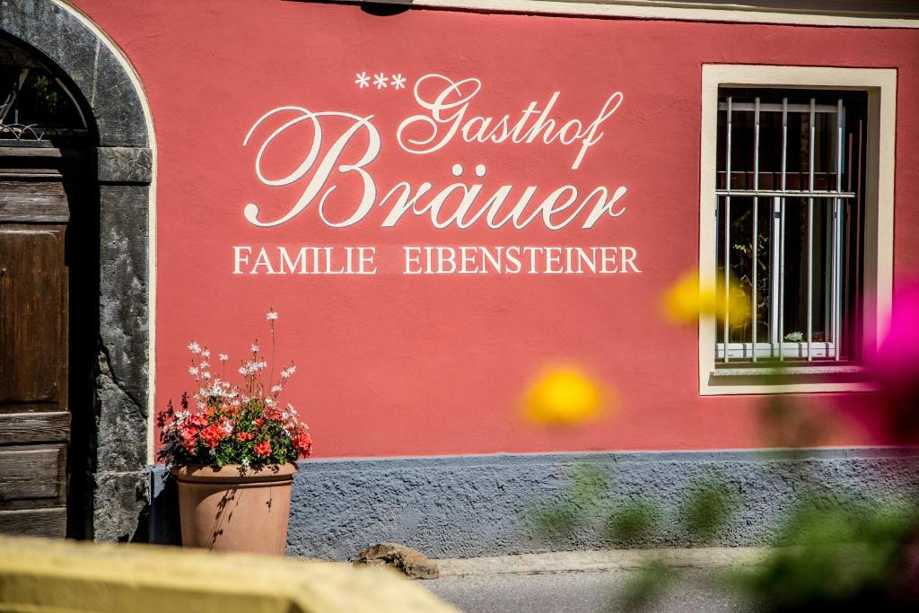 Certifikát, hodnocení, plakát nebo jiný dokument vystavený v ubytování Gasthof Bräuer - Familie Eibensteiner