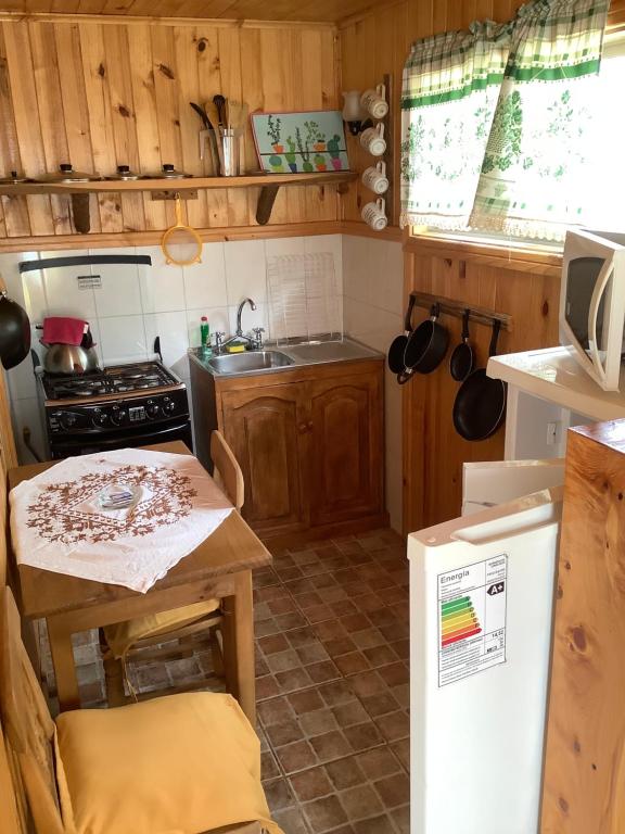 Kuchyň nebo kuchyňský kout v ubytování Lomita Quebrada