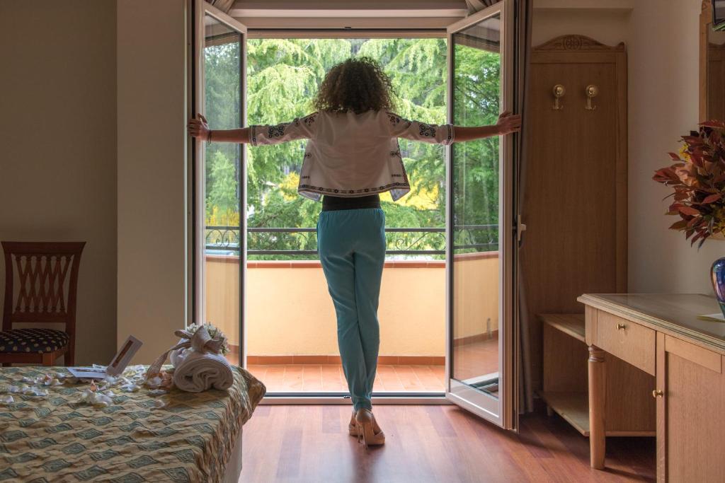 Balkón nebo terasa v ubytování Hotel Park 108 Sport&Wellness