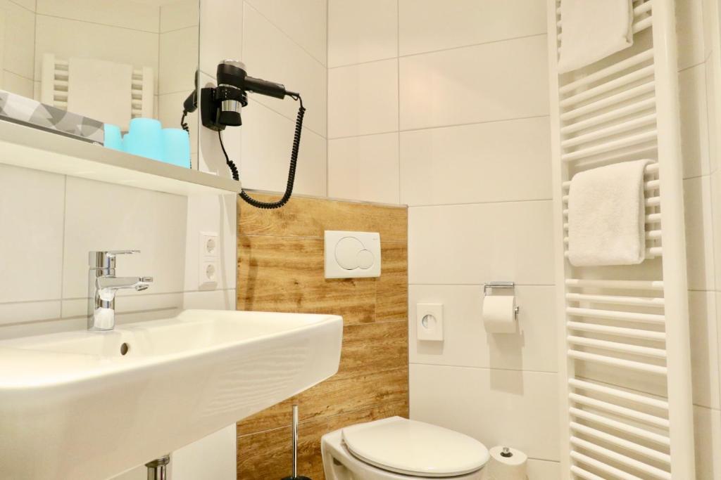 Koupelna v ubytování DEVA Hotel Renchtalblick