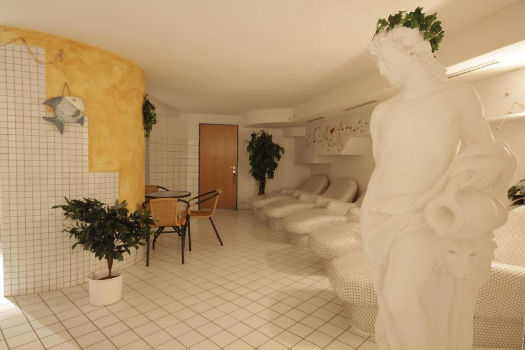 Koupelna v ubytování Hotel Tia Monte