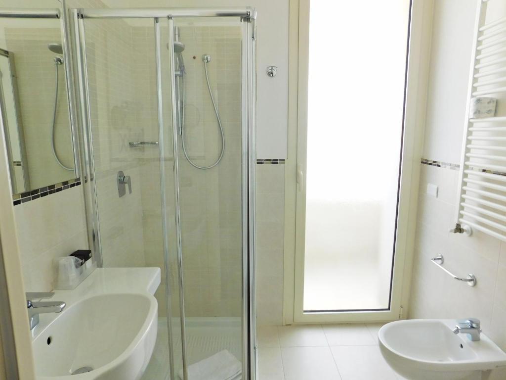 Koupelna v ubytování Gimmi Hotel