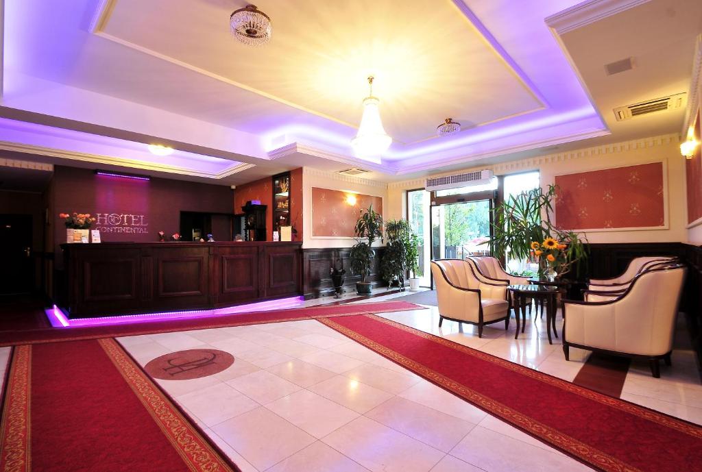 Posezení v ubytování Hotel Continental