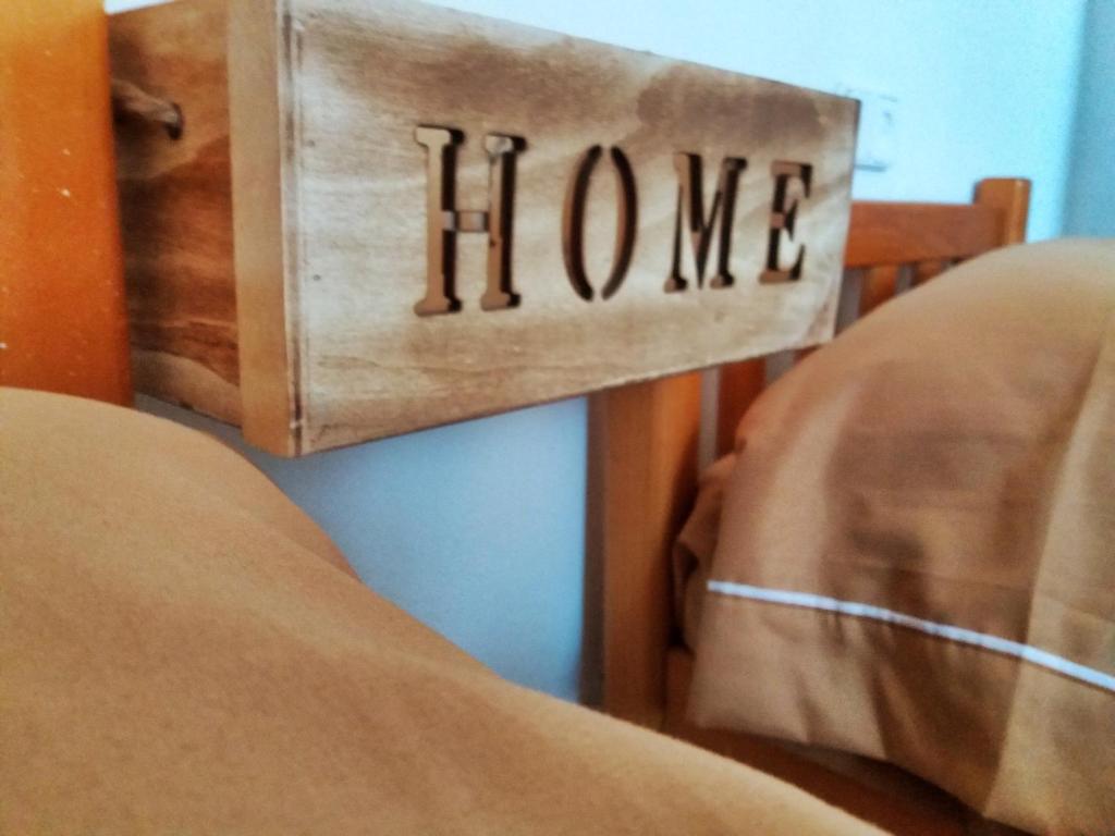 A bed or beds in a room at Casa Rural La Milla Verde
