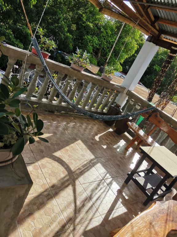 Balkón nebo terasa v ubytování Anvel Homestay