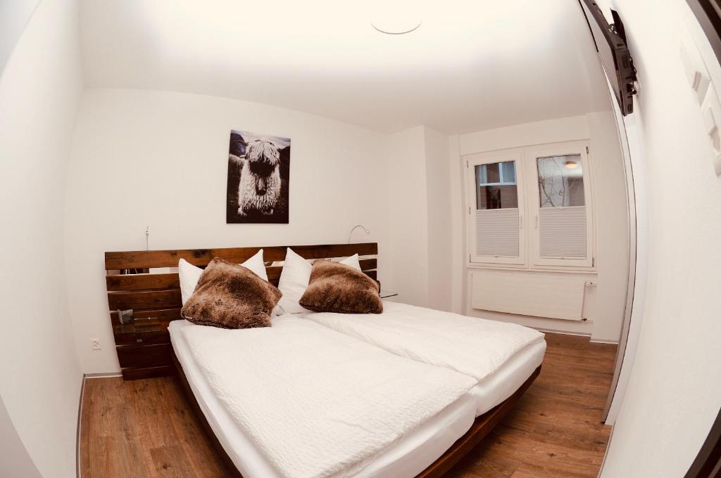 Voodi või voodid majutusasutuse Emelie Zermatt 4**** toas