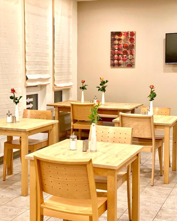 TV a/nebo společenská místnost v ubytování Hotel Arena Rooms - Berlin Mitte