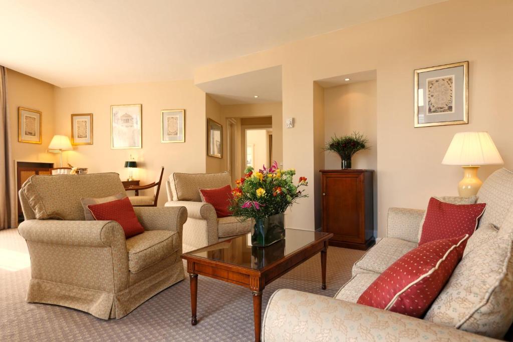 Posezení v ubytování Hotel Le Plaza Brussels