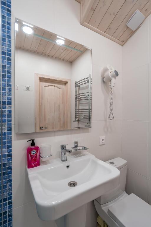 Koupelna v ubytování GVC 3-room 422 New Gudauri