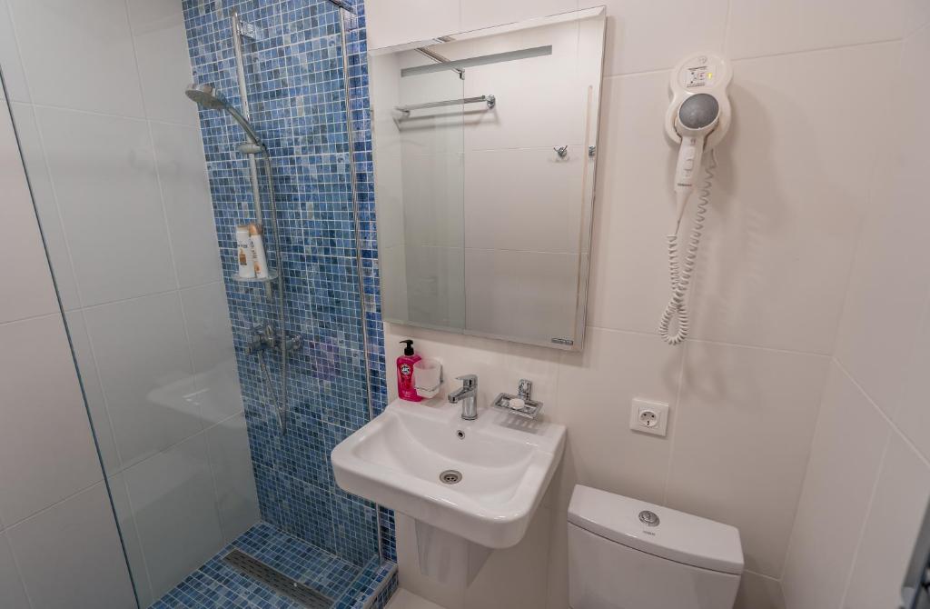 Koupelna v ubytování GVC 3-room 422 New Gudauri