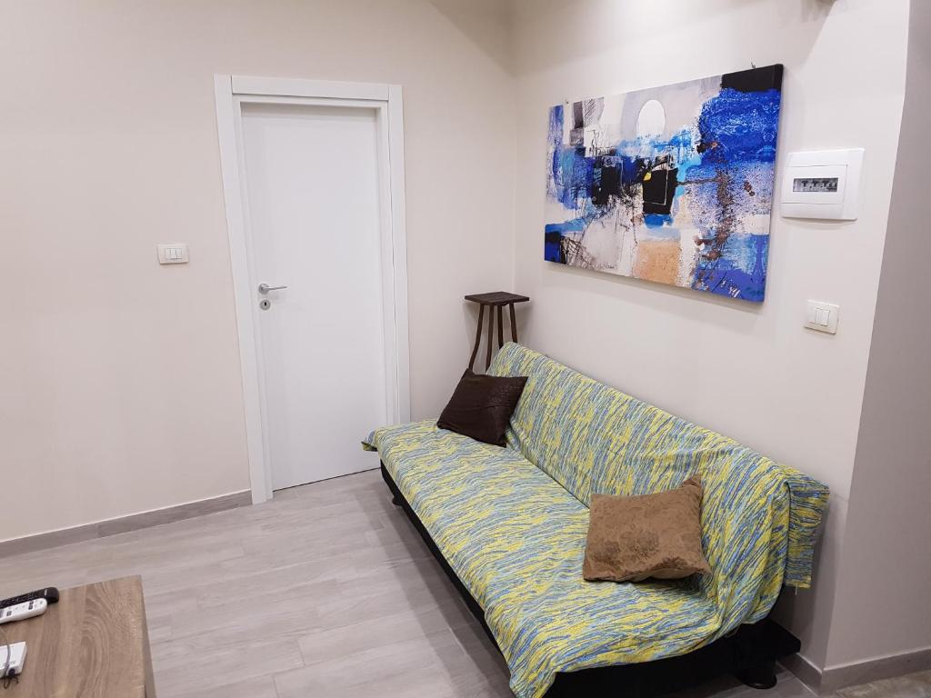 Posezení v ubytování La Casa Di Francesco (Trilocale Arredato)