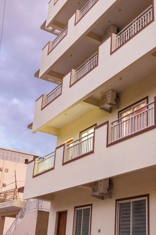 Balkón nebo terasa v ubytování Misty Meridian Serviced Apartments