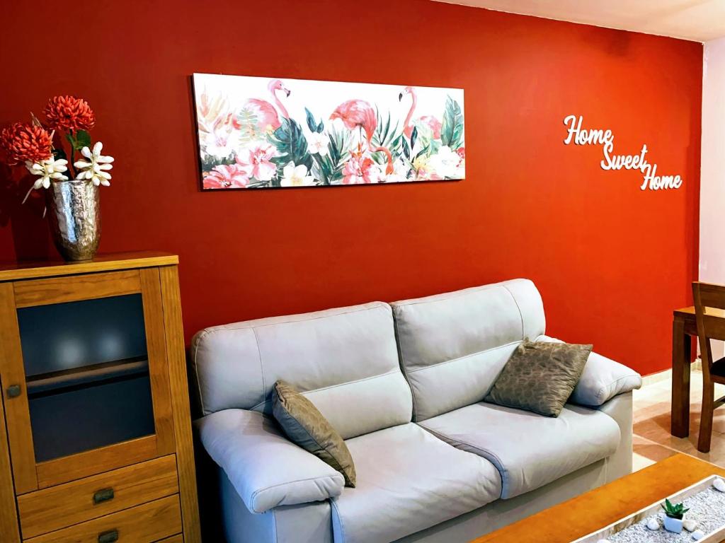 Posezení v ubytování Golden Beach Apartamentos