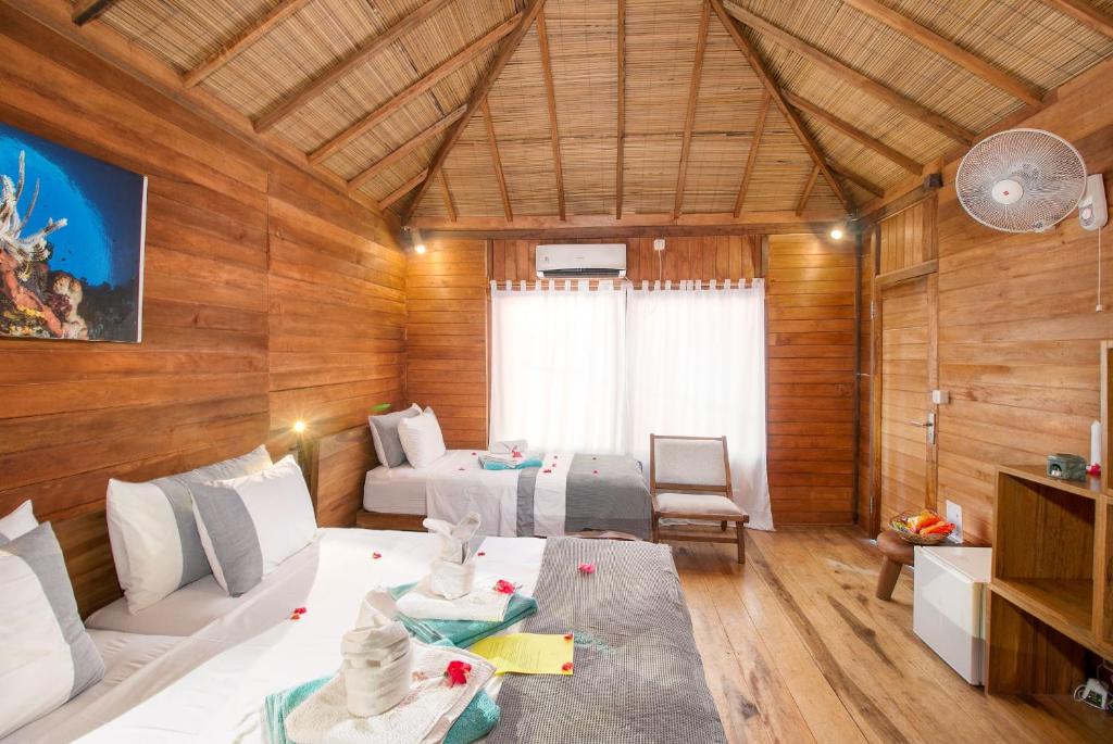 Posezení v ubytování Kuda Laut Boutique Dive Resort