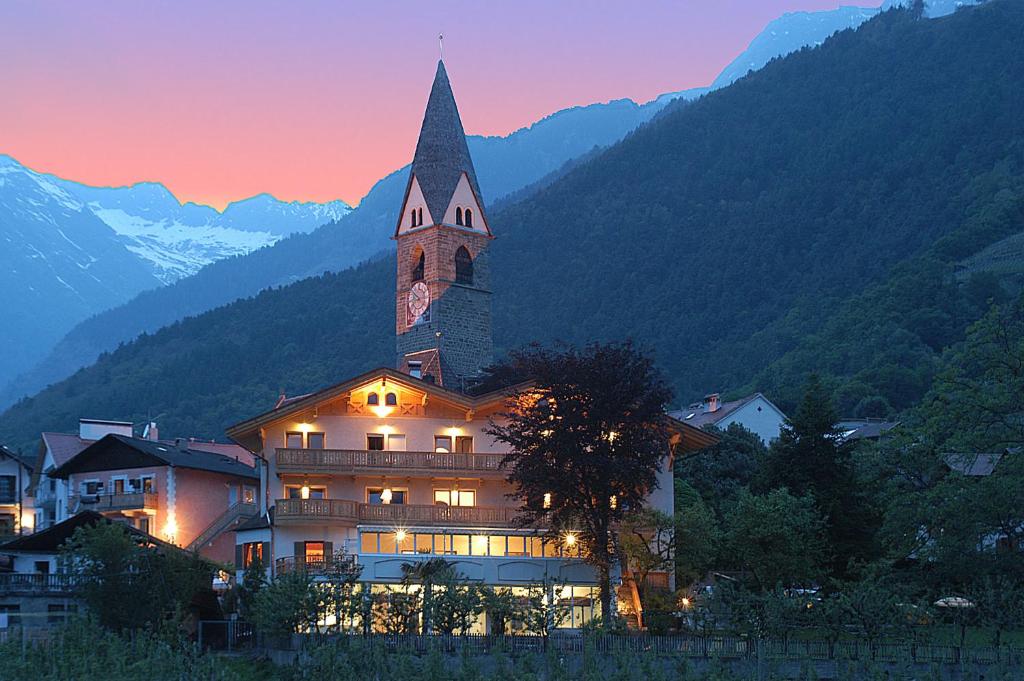 Widok na góry z tego hotelu