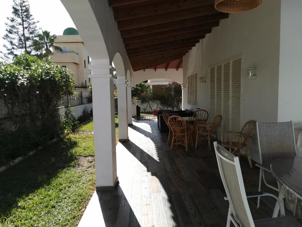 Patio nebo venkovní prostory v ubytování Villa PaloMayor