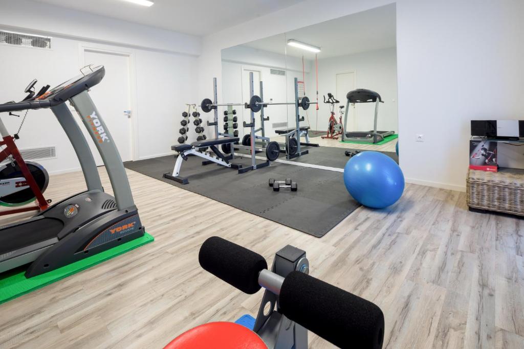 Posilňovňa alebo fitness centrum v ubytovaní GM Villas - Villa Karga & Villa Nova