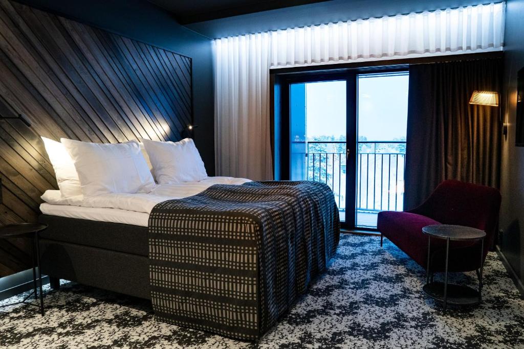 Postel nebo postele na pokoji v ubytování Design Hotel Levi