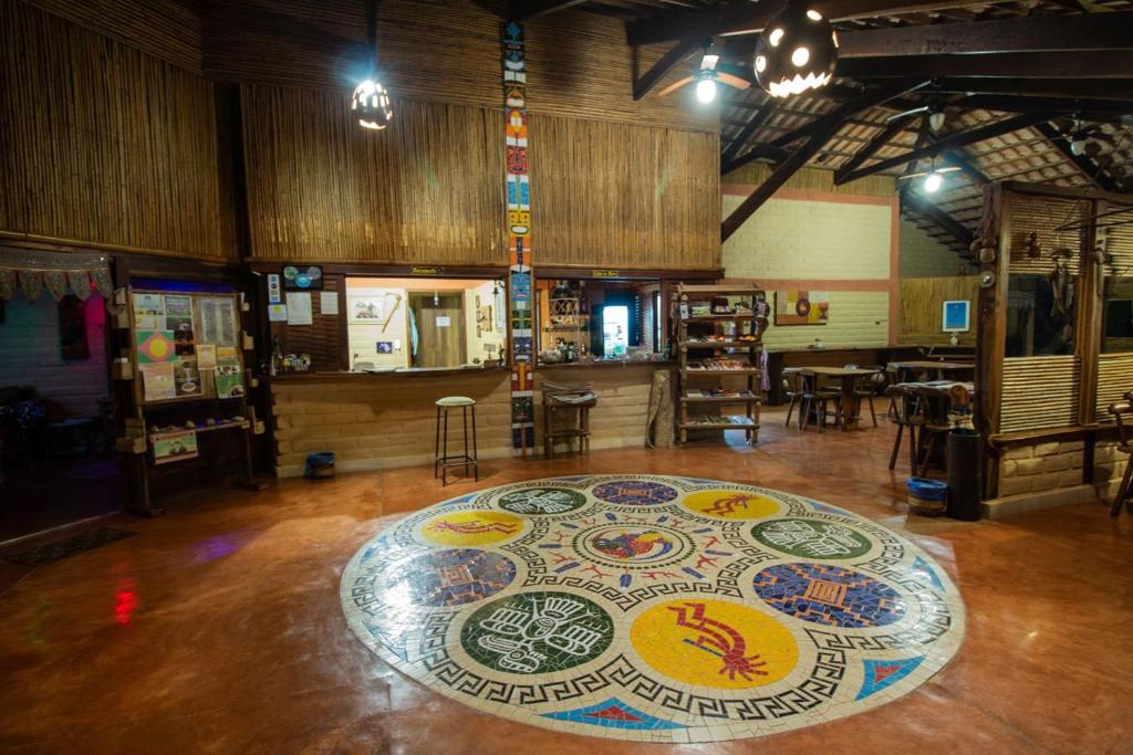 Restaurace v ubytování Pousada Aruana