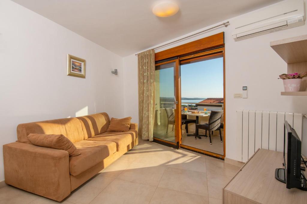 Posezení v ubytování Apartments Oliva