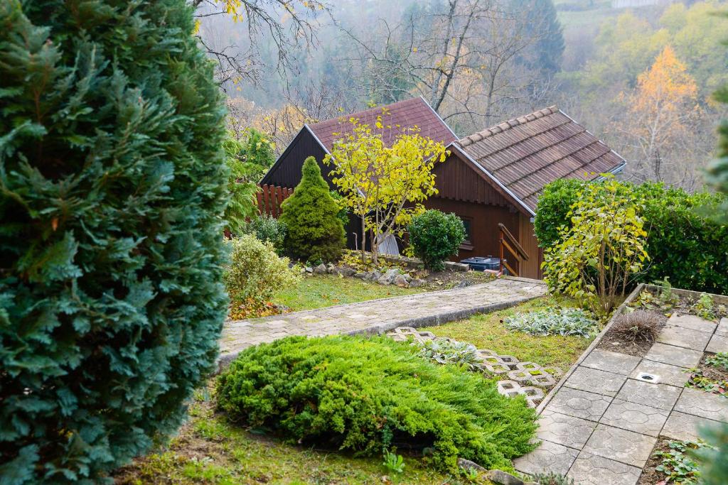 Vonkajšia záhrada v ubytovaní Dreamy Garden Zagreb