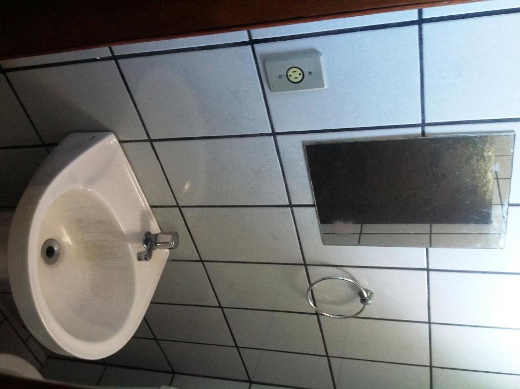 Koupelna v ubytování Cururupe Praia Hotel