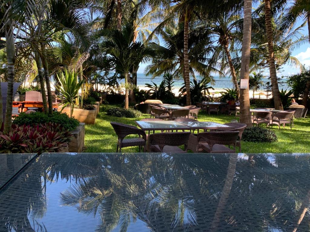 Zahrada ubytování Mombasa Vacations Beach Studio B11