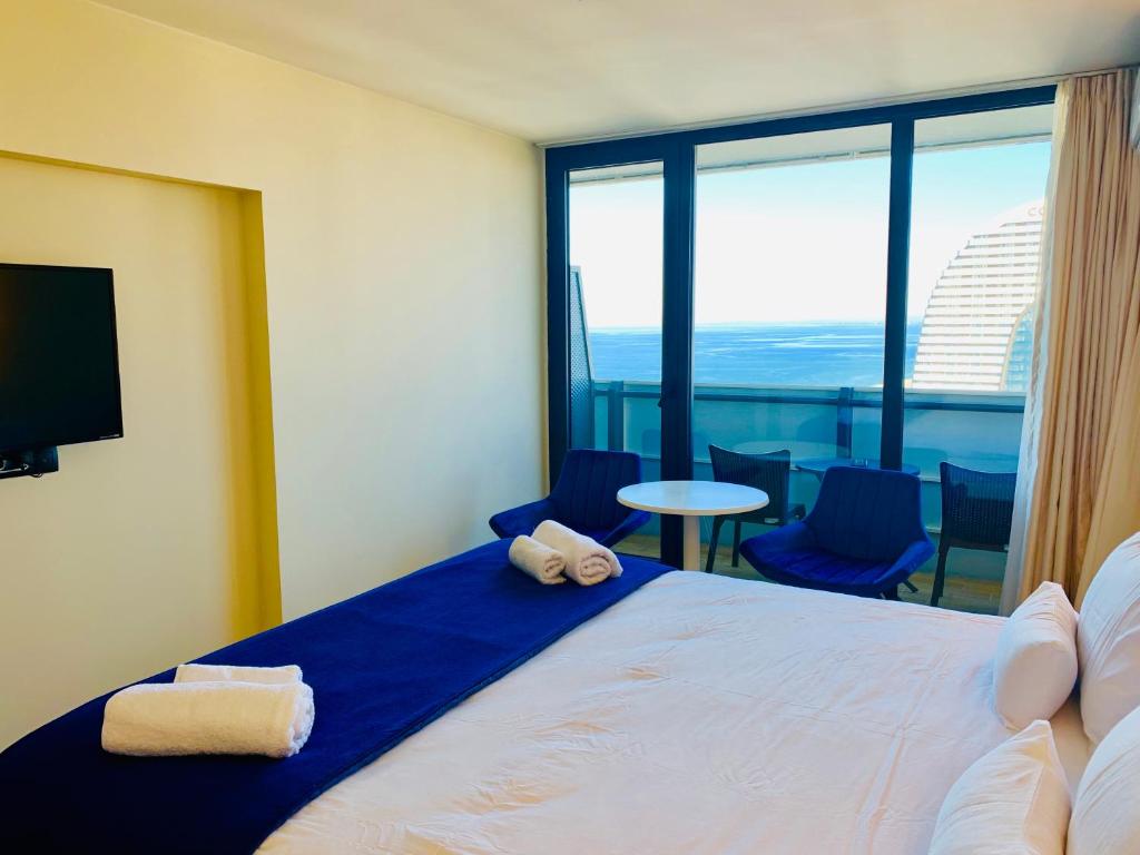 Royal Sea Breeze Apartments - Studio Apartment Avec Vue Sur La Mer Et La Ville