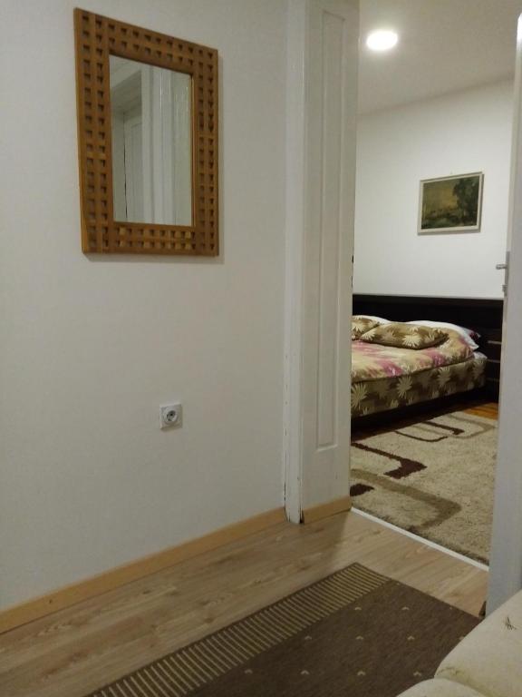 Postel nebo postele na pokoji v ubytování Vila I