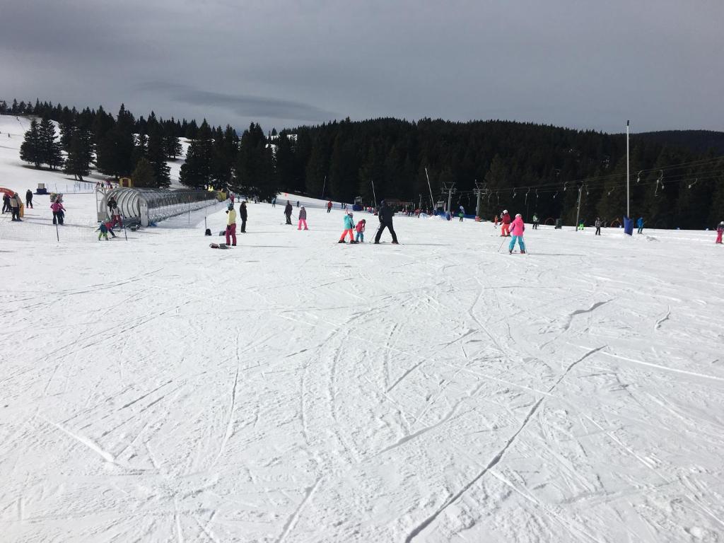 Lyžování v apartmánu nebo okolí