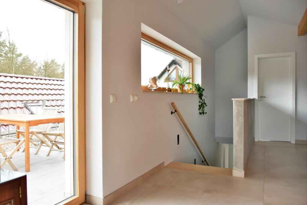 Balkón nebo terasa v ubytování Ferienwohnung Sonne