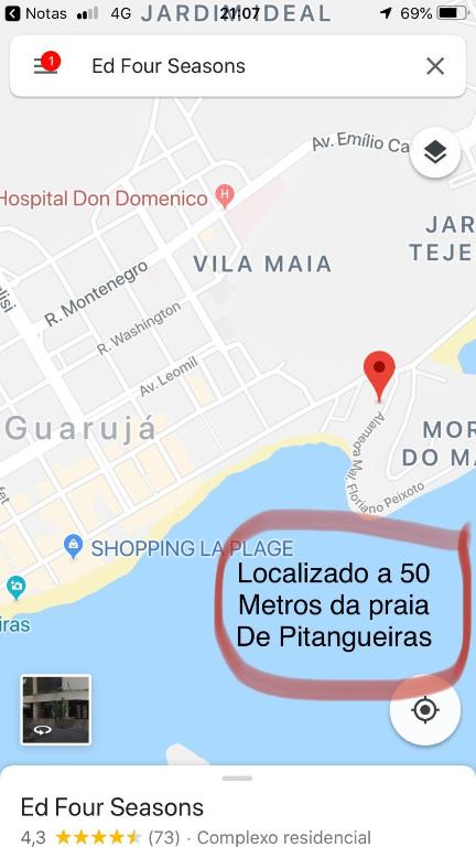  Guarujá Flat