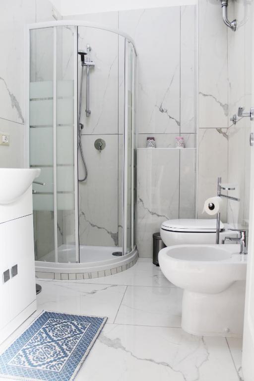 Kúpeľňa v ubytovaní Conforti Apartment