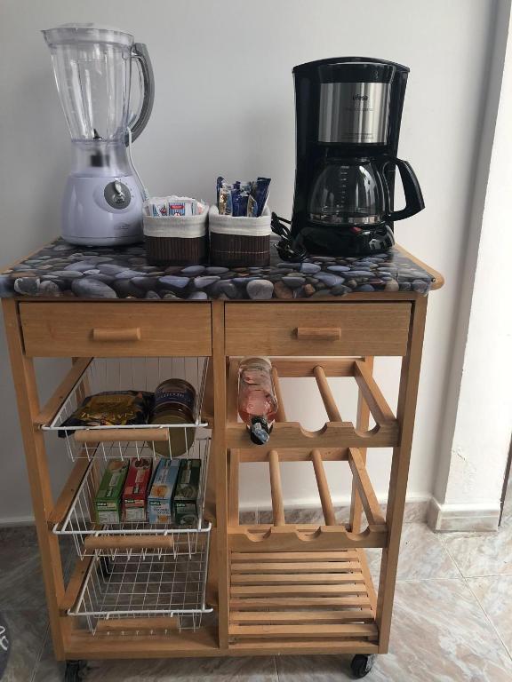 Kuchyň nebo kuchyňský kout v ubytování Casa Colmena