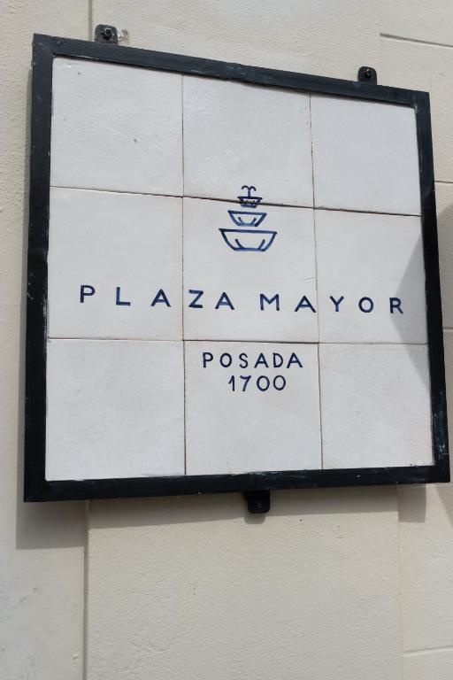 Certifikát, hodnocení, plakát nebo jiný dokument vystavený v ubytování Posada Plaza Mayor